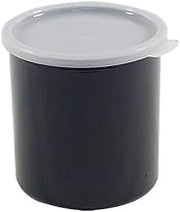 Crock with Lid Black 2.7 Qt