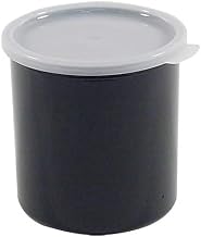 Crock with Lid Black 2.7 Qt