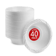 Stock Your Home 40 / 12oz / White Bowls