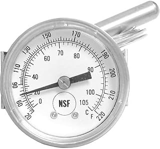 Replacement for fits FWE Temp Gauge20-220F, U-Clamp T-METER H1