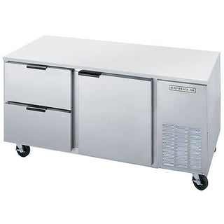 Beverage-Air 67" Undercounter Refrigerator with 2 Drawers by Beverage Air – Stainless-Steel, Model UCRD67A-2