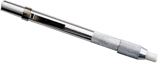 Hobart 770089 Round Aluminum Soapstone Holder with Refills | Round aluminum soapstone holder; threaded collar locks the stone for easy feed