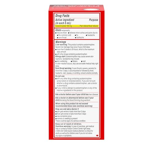 Tylenol Natural Apple Dye Free / 8 Ounce Acetaminophen