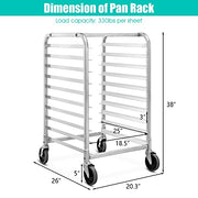 ReunionG 10 Tiers / Silver / Modern Standing Shelf Units