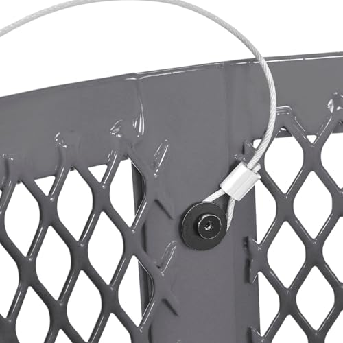 Global Industrial Gray / 36 Gallon / Industrial Trash, Recycling & Compost