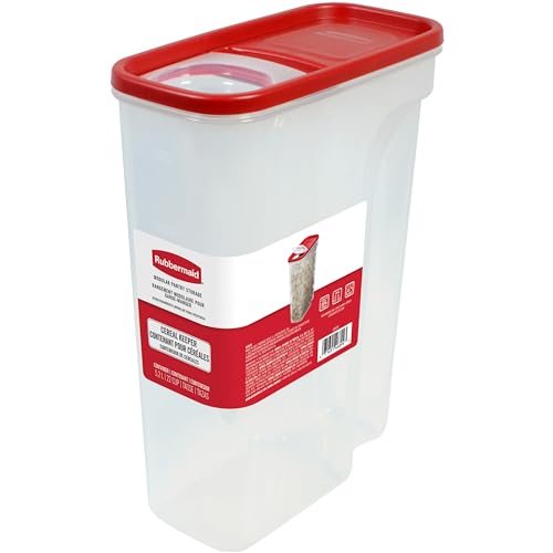 Rubbermaid Red / 22-Cup / 22.0 cups Cereal Containers