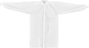 Global Industrial Disposable Polypropylene Lab Coat Knit Wrist & Collar, 2X-Large, 25/Case