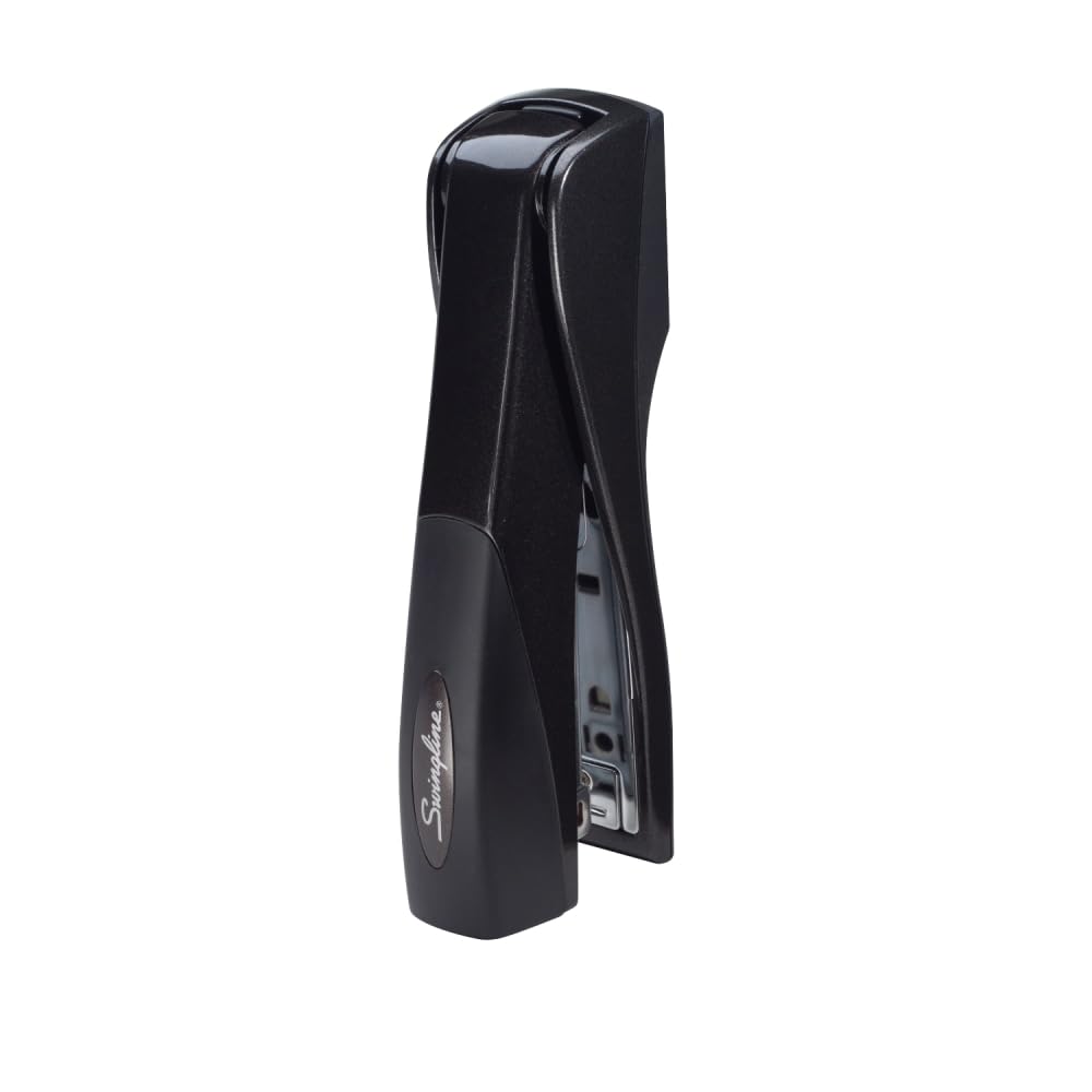 ® Optima™ Grip Full Strip Stapler by Swingline – 25, MetalRubber, Graphite, Model S7087810E