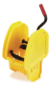 Rubbermaid Commercial Down Press Wringer for WaveBrake Buckets by Rubbermaid Commercial Products – Down Press, 32.0 fluid_ounces, Plastic, Yellow, Model FG757588YEL