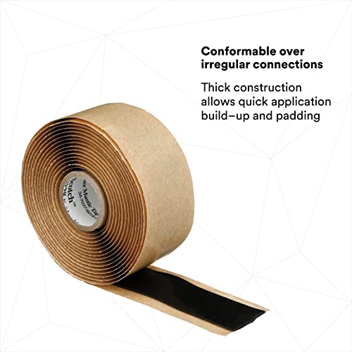 3M Black / 1 in x 10 ft / 1 Electrical Tape