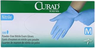 60CUR9315BX - Medline CURAD Non-Sterile Powder-Free Nitrile Exam Glove Medium