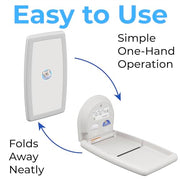 Koala Kare White Granite / 1 Changing Tables