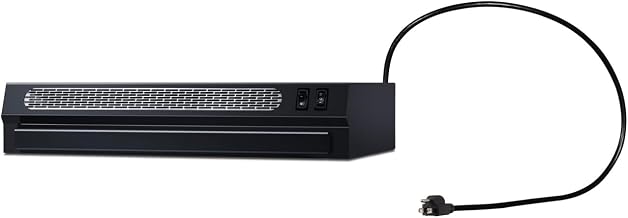 Summit Appliance Summit 20” Range Hood, Recirculating, Retractable, Black - HRTX20BPTC Made in the USA