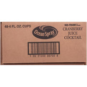 Ocean Spray Cranberry / 4 Fl Oz (Pack of 48) / 48 Fruit Juice