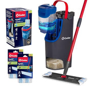 O-Cedar H2prO + 2 Refills / Red / 1 Dust Mops