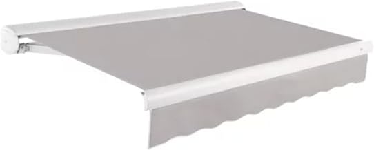 Awntech Retractable Awning Right Motor 18'W x 10'D x 10" H Gray