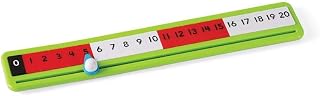 hand2mind Number Path Rekenrek, Abacus Counting Toy, Educational Toys for Elementary Kids, Teacher Supplies for Classroom, Math Manipulatives, 6 Count