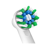 Brush Heads Cross Action by Oral-B – 1 Count (Pack of 10), Nylon, White, Pack of 10, Model 3610583