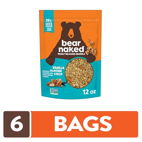 Bear Naked V'Nilla Almond / 12 Ounce (Pack of 12) / 6 Granola
