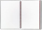 Black n' Red Black n'Red E67008 Twin Wire Poly Cover Notebook, Legal Rule, 11 3/4 x 8 1/4, 70 Sheets