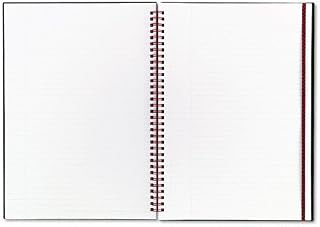 Black n' Red Black n'Red E67008 Twin Wire Poly Cover Notebook, Legal Rule, 11 3/4 x 8 1/4, 70 Sheets