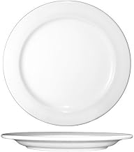 International Tableware Dover White Porcelain 7-1/8" Plate