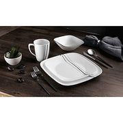 Corelle Cascading Lines / 16-Piece / 1 Dinnerware Sets