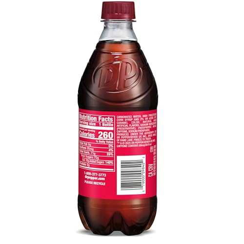 Dr Pepper Cherry / 20 Fl Oz (Pack of 1) / Black Soft Drinks
