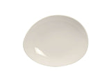 Vitrified China AlumaTux Ellipse Plate by Tuxton – Large, Vitrified China, Pearl White, Pack of 24, Model AMU-650