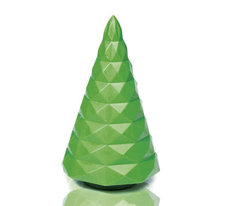 Clear Polycarbonate X-Mas Chocolate Mold with 2 Half-Diamond-Tree Cavities by Martellato – Polycarbonate, Clear, Model MA3012
