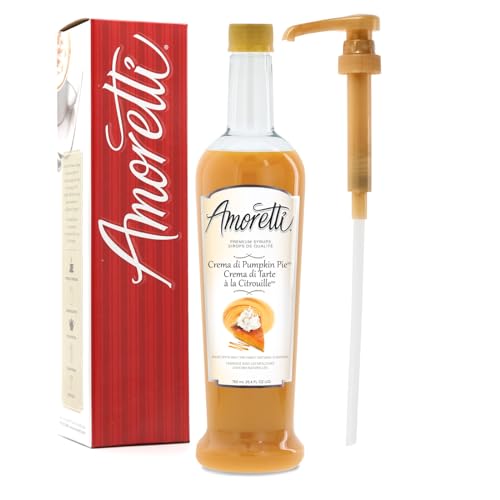 Amoretti Crema Di Pumpkin Pie / 750 ml / 1 Syrups