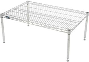 Nexel Poly-Green Wire Dunnage Rack, 30"W x 18"D x 14"H