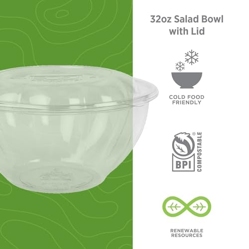 ECO PRODUCTS 32oz / Clear / 150 Bowls