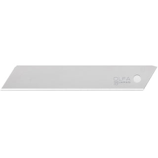 18mm Solid Utility Knife Blades (L-SOL-10B) - 10 Blades by OLFA – 18 millimeters, Alloy Steel, Silver, Model 9009