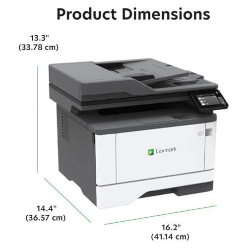 Lexmark PRINTER / BLACK GREY / Printer + Black Toner Laser Printer Paper