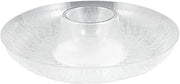 Crystalware Clear Plastic Sombrero Tray (1 Pc.) - Stunning Design, Perfect Serving Platter for Snacks, Appetizers & Treats