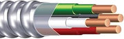Southwire 68580002 Aluminum Cable Thhn 12/2 Ga B/W/Green (1000ft)