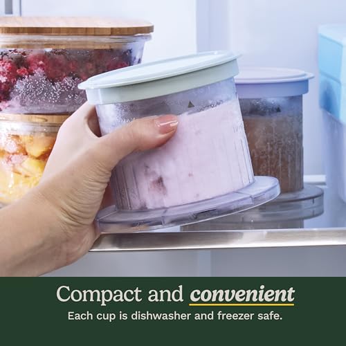 Cuisinart Dessert Cups, 2 Pack / 1-Pint / 1.0 pints Ice Cream Machine Accessories