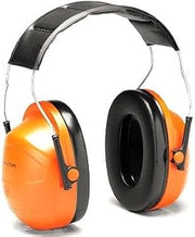 Peltor Optime Earmuffs, Over-the-Head, Orange Hi-Viz H31A 10