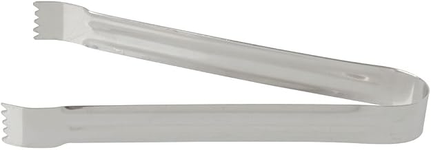HUBERT Tong Stainless Steel One-Piece POM Style - 6" L