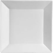 CAC China KSE-4 Kingsquare 4-Inch Super White Porcelain Square Plate, Box of 72