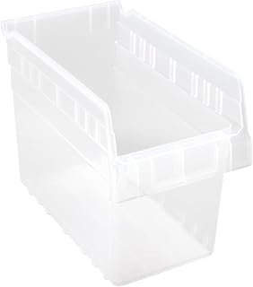 QUANTUM STORAGE SYSTEMS QSB802CL STORE-MAX Part Organizer Clear Bins 12" L x 7" W x 8" H 30 Pack