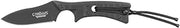 Camillus Tyrant 7.25" Durable Corrosion-Resistant D2 Tool Steel Fixed Blade Knife with G10 Handle, Leather Sheath with Built-in Sharpener Included