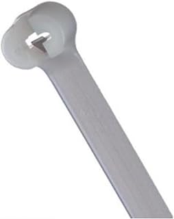 TY525M CABLE TIES, SELF-LOCK, 186MM L, NYL, NAT, 50LB, PK100 by Thomas & Betts
