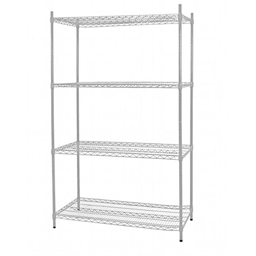 Thunder Group Wire Shelving 21" X 30" Chrome Plated Finish by Excellante – 21" by 30", Chrome, Model CMSV2130