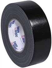 Duct Tape, 2" x60 yds, 10 Mil, Black, 3/Pack