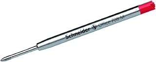 Schneider Office Writing Instruments Ballpoint Pen 708, Permanent Ink, M, Red