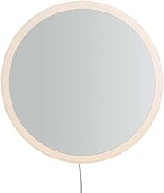 Super Star Round LED Mirror, 30" Round, Chrome