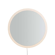 Super Star Round LED Mirror by NOVA of California – 30"L x 30"W, Glass, Silver, Model 4111728