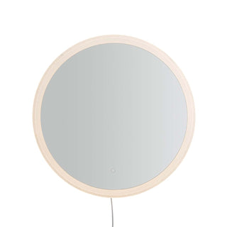 Super Star Round LED Mirror by NOVA of California – 30"L x 30"W, Glass, Silver, Model 4111728